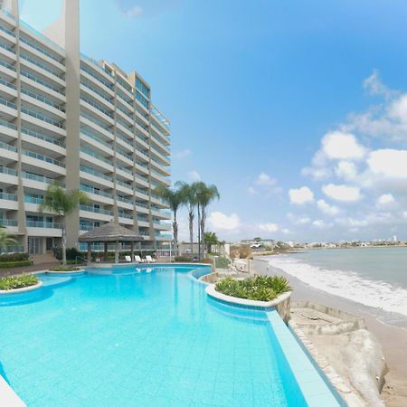 דירות סלינאס Lindo Departamento Al Pie De Playa Edificio Torre Oceanica מראה חיצוני תמונה