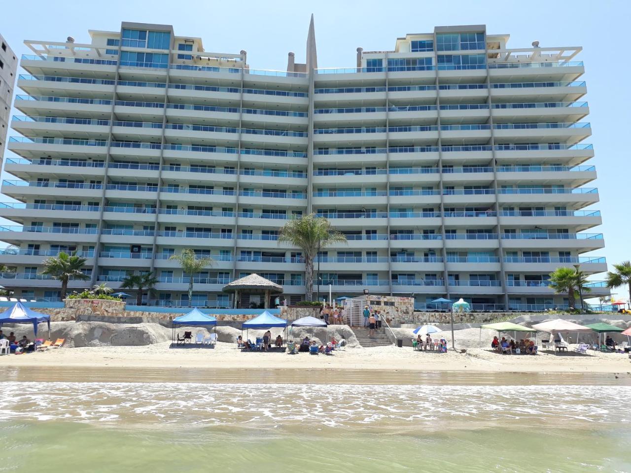 דירות סלינאס Lindo Departamento Al Pie De Playa Edificio Torre Oceanica מראה חיצוני תמונה
